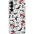 Disney Minnie Mouse Red Color Pop Face Pattern Galaxy A55 5G Skin