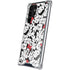 Disney Minnie Mouse Red Color Pop Face Pattern Galaxy S23 Ultra Clear Case