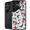 Disney Minnie Mouse Red Color Pop Face Pattern Galaxy S25 FE Kickstand Case
