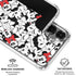 Disney Minnie Mouse Red Color Pop Face Pattern Galaxy S26 Clear Case