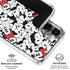 Disney Minnie Mouse Red Color Pop Face Pattern Galaxy S26 Plus Clear Case