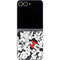 Disney Minnie Mouse Red Color Pop Face Pattern Galaxy Z Flip6 Skin