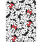 Disney Minnie Mouse Red Color Pop Face Pattern Apple iPad Air Skin