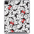 Disney Minnie Mouse Red Color Pop Face Pattern iPad Cases
