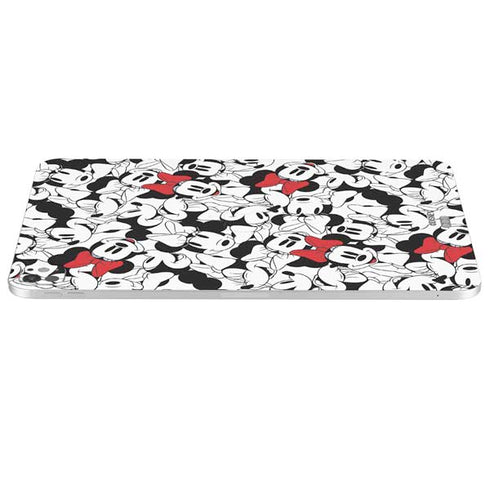Disney Minnie Mouse Red Color Pop Face Pattern iPad Pro 13in M4 (2024) Skin