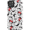 Disney Minnie Mouse Red Color Pop Face Pattern iPhone Cases
