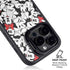 Disney Minnie Mouse Red Color Pop Face Pattern iPhone 14 Pro Kickstand Case