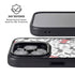 Disney Minnie Mouse Red Color Pop Face Pattern iPhone 14 Pro Max Kickstand Case