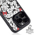Disney Minnie Mouse Red Color Pop Face Pattern iPhone 14 Pro Max Kickstand Case
