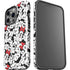 Disney Minnie Mouse Red Color Pop Face Pattern iPhone 15 Pro Impact Case