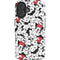 Disney Minnie Mouse Red Color Pop Face Pattern iPhone 16 Magsafe Impact Case