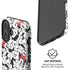 Disney Minnie Mouse Red Color Pop Face Pattern iPhone 16 Magsafe Impact Case