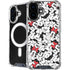 Disney Minnie Mouse Red Color Pop Face Pattern iPhone 16 Plus MagSafe Case