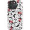 Disney Minnie Mouse Red Color Pop Face Pattern iPhone 16 Pro Magsafe Impact Case