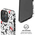 Disney Minnie Mouse Red Color Pop Face Pattern iPhone 16 Pro Magsafe Impact Case