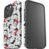Disney Minnie Mouse Red Color Pop Face Pattern iPhone 16 Pro Max Impact Case