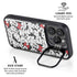 Disney Minnie Mouse Red Color Pop Face Pattern iPhone 16 Pro Max Kickstand Case