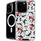 Disney Minnie Mouse Red Color Pop Face Pattern iPhone 16 Pro Max MagSafe Case
