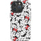 Disney Minnie Mouse Red Color Pop Face Pattern iPhone 16 Pro Max Magsafe Impact Case