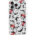 Disney Minnie Mouse Red Color Pop Face Pattern iPhone 16 Pro Max Skin