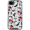 Disney Minnie Mouse Red Color Pop Face Pattern iPhone 16e Clear Case
