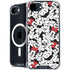 Disney Minnie Mouse Red Color Pop Face Pattern iPhone 16e MagSafe Case