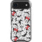 Disney Minnie Mouse Red Color Pop Face Pattern iPhone 17 Air Clear Case