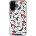 Disney Minnie Mouse Red Color Pop Face Pattern iPhone 17 Clear Case
