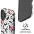 Disney Minnie Mouse Red Color Pop Face Pattern iPhone 17 Magsafe Impact Case