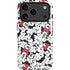 Disney Minnie Mouse Red Color Pop Face Pattern iPhone 17 Pro Max Magsafe Impact Case