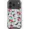 Disney Minnie Mouse Red Color Pop Face Pattern iPhone 18 Pro Clear Case