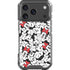 Disney Minnie Mouse Red Color Pop Face Pattern iPhone 18 Pro Clear Case