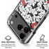 Disney Minnie Mouse Red Color Pop Face Pattern iPhone 18 Pro Clear Case