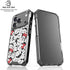 Disney Minnie Mouse Red Color Pop Face Pattern iPhone 18 Pro Clear Case