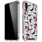 Disney Minnie Mouse Red Color Pop Face Pattern iPhone X/XS Clear Case