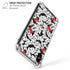 Disney Minnie Mouse Red Color Pop Face Pattern iPhone X/XS Clear Case