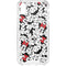 Disney Minnie Mouse Red Color Pop Face Pattern iPhone XS Clear Case