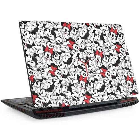 Disney Minnie Mouse Red Color Pop Face Pattern Legion Y720 Skin