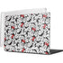 Disney Minnie Mouse Red Color Pop Face Pattern MacBook Pro 14in (2021-24) Case plus Skin