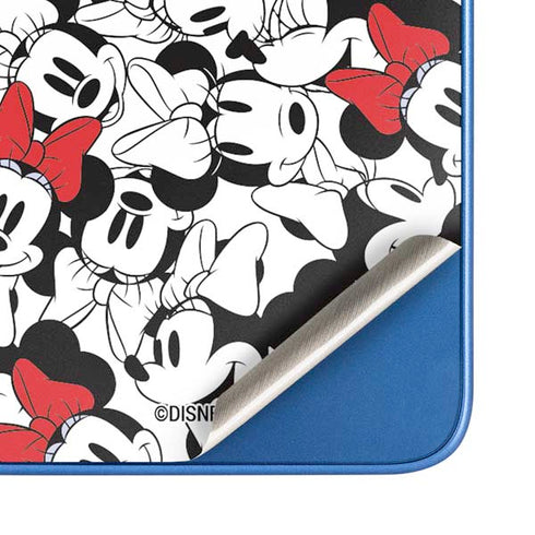 Disney Minnie Mouse Red Color Pop Face Pattern Moto G Play 4G (2024) Skin