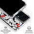 Disney Minnie Mouse Red Color Pop Face Pattern Moto G Power 5G (2024) Clear Case