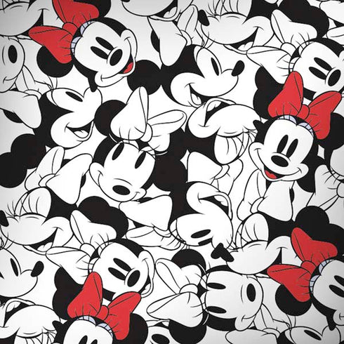 Disney Minnie Mouse Red Color Pop Face Pattern Moto G6 Skin