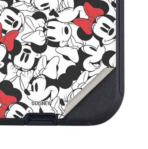 Disney Minnie Mouse Red Color Pop Face Pattern Otterbox Defender iPhone Skin
