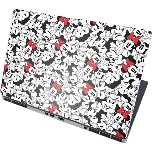 Disney Minnie Mouse Red Color Pop Face Pattern Dell Precision Skin