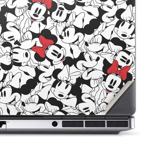 Disney Minnie Mouse Red Color Pop Face Pattern Dell Precision Skin
