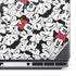 Disney Minnie Mouse Red Color Pop Face Pattern Dell Precision Skin