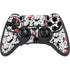 Disney Minnie Mouse Red Color Pop Face Pattern PlayStation PS4 Skins