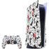 Disney Minnie Mouse Red Color Pop Face Pattern PlayStation PS5 Skins