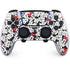 Disney Minnie Mouse Red Color Pop Face Pattern PS5 DualSense Edge Pro Controller Skin