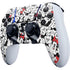 Disney Minnie Mouse Red Color Pop Face Pattern PS5 DualSense Edge Pro Controller Skin